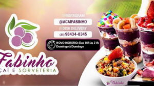 Fabinho Açaí da praça